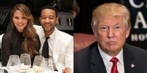Photo of John Legend’s wife has a filthy mouth – Trump