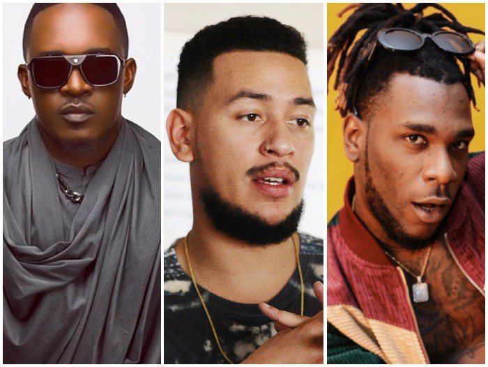 Photo of Burna Boy Insults M.I Abaga For Supporting South African Rapper AKA (See What He Posted)